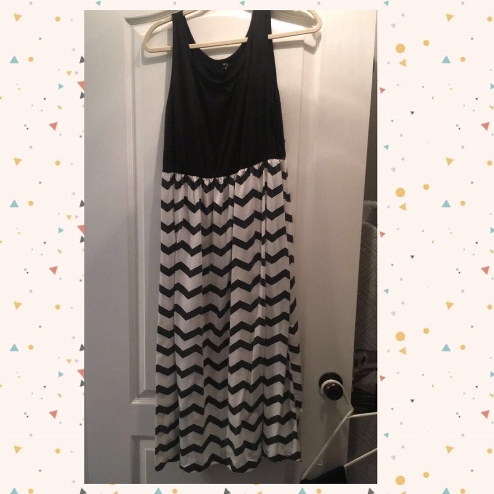 Black and White Dress